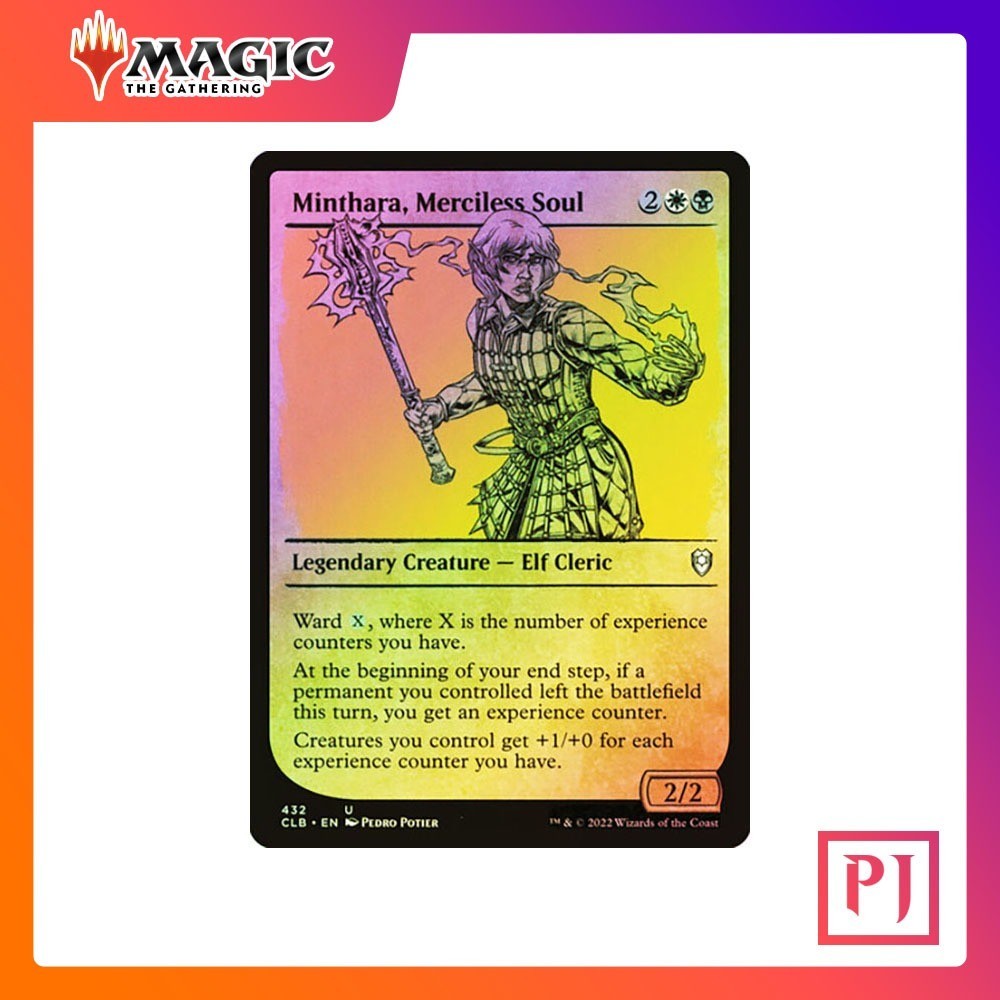 [MTG] Minthara, Merciless Soul (Showcase) [CLB] [MULTI] [UNCOM] [FOIL] [ENG] (การ์ดเมจิค / Magic the Gathering)