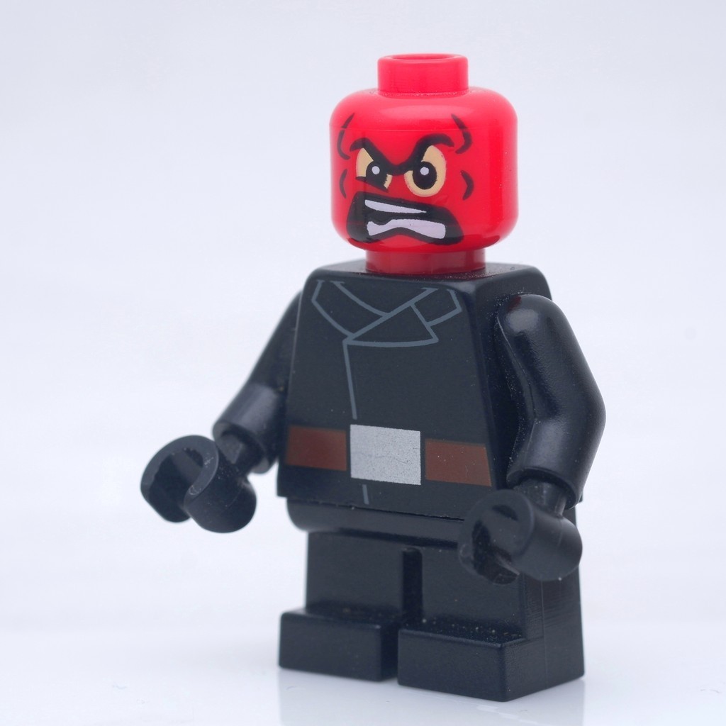 Lego Red Skull Short Legs Marvel  *new