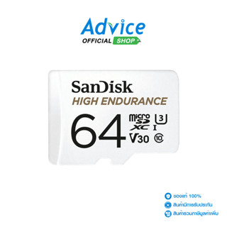 SANDISK 64GB Micro SD Card  High Endurance SDSQQNR-064G-GN6I…