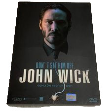 John Wick (2014) จอห์นวิค แรงกว่านรก (DVD) Slipcase ดีวีดี กล่องสวม
