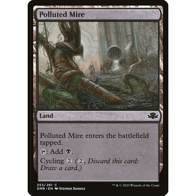 [Dominaria Remastered] - [DMR] - [Polluted Mire] - (C) - [2023]