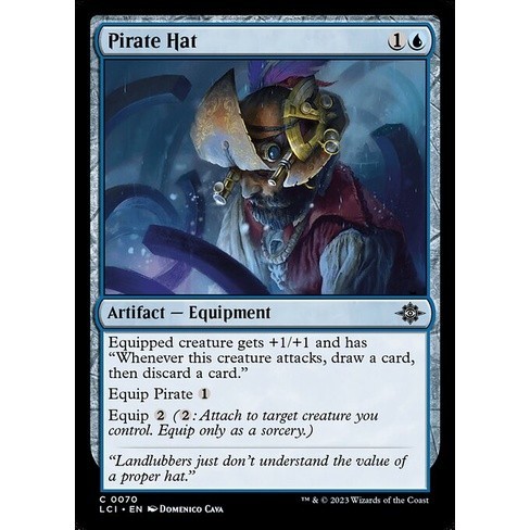 [The Lost Caverns of Ixalan] - [LCI] - (C) -[Pirate Hat] - [2023]