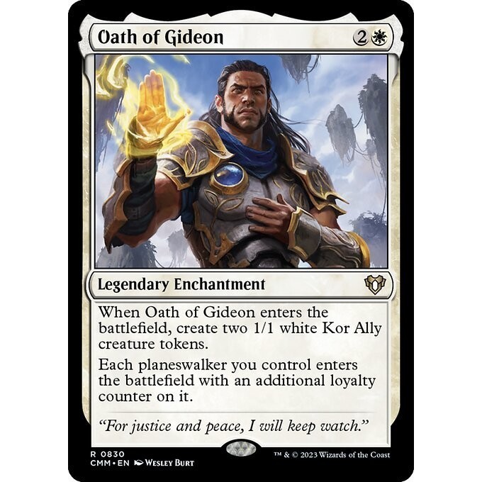 [Commander Masters] - [CMM] - [Oath of Gideon] - (R) - [2023]