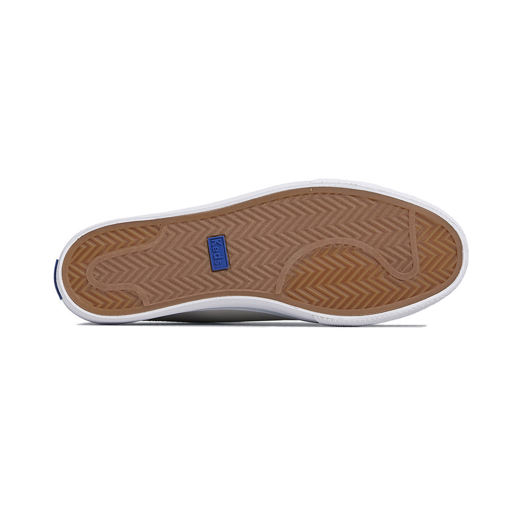 KEDS รองเท้าผ้าใบ แบบผูกเชือก รุ่น JUMP KICK RIB KNIT CANVAS COLLAR สีเทา ( WF67765 )