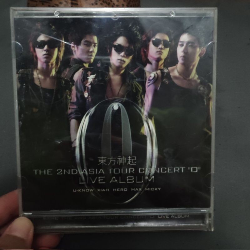 dong bang shin ki : the 2nd asia tour concert 'o' live album tvxq dbsk