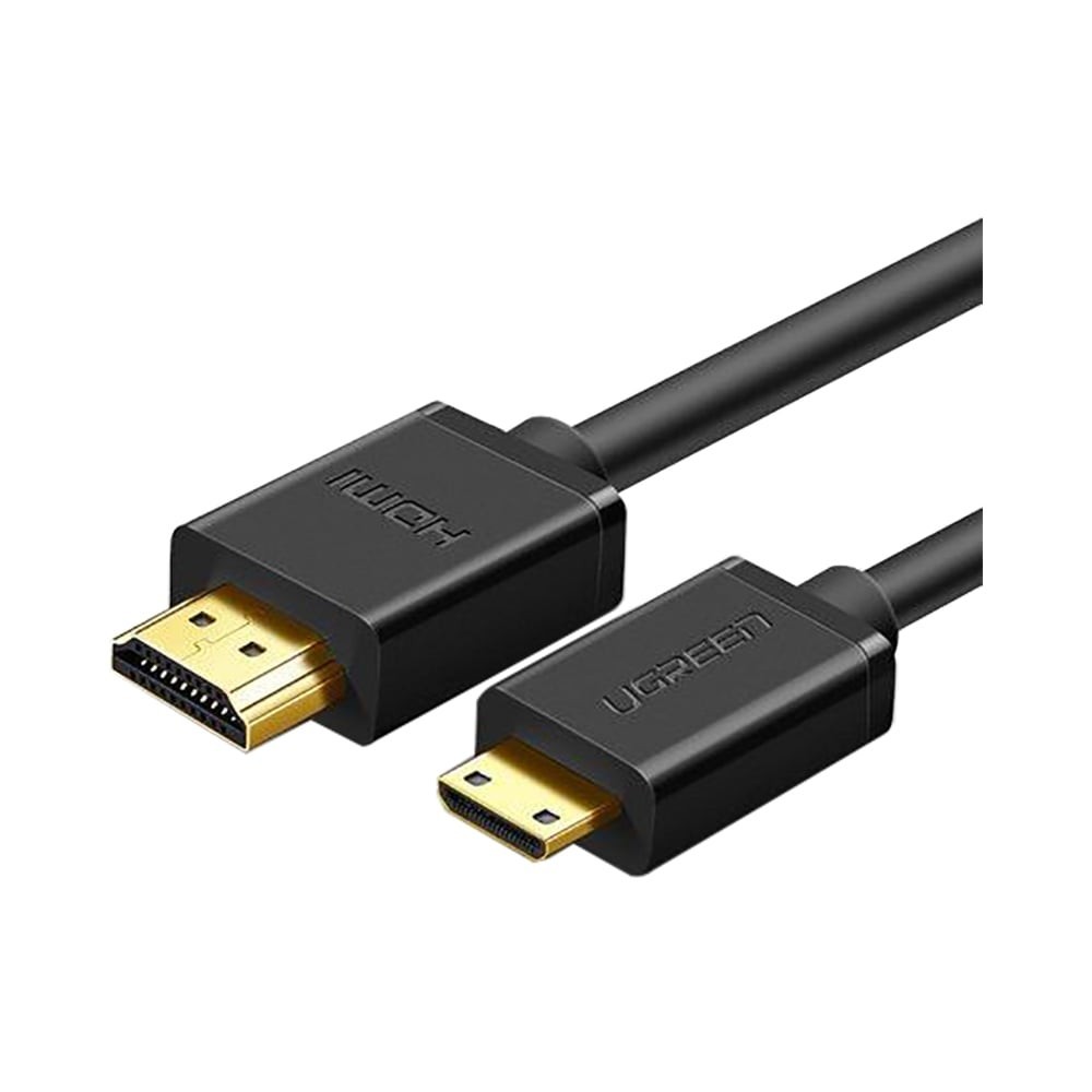 HDMI CABLE (สายเอชดีเอ็มไอ) UGREEN MINI HDMI TO HDMI 1.5METER (BLACK) [11167]