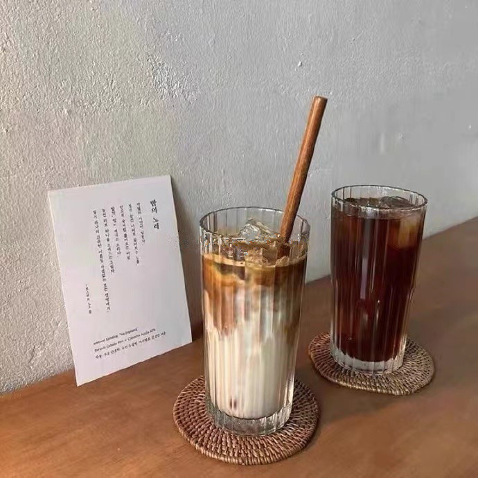 Tempered Glass Coffee Cup Latte Cup Whiskey Glass Cool Drinks Cup American Cup Cool Drinks Cup Iced 