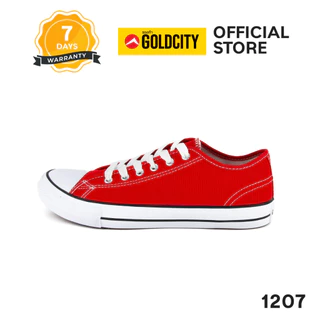 GOLDCITY รองเท้าผ้าใบ แฟชั่น แบบผูกเชือก UNISEX ใส่สบาย น้ำหนักเบา กันลื่น (36-45) รุ่น 1207