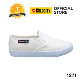 GOLDCITY รองเท้าสลิปออน UNISEX พื้นยางพารา กันลื่น ใส่สบาย ใส่ได้ทุกวัน (37-45) รุ่น 1271