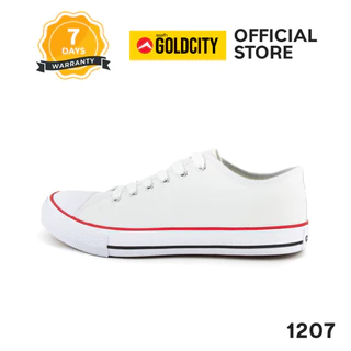 GOLDCITY รองเท้าผ้าใบ แฟชั่น แบบผูกเชือก UNISEX ใส่สบาย น้ำหนักเบา กันลื่น (36-45) รุ่น 1207