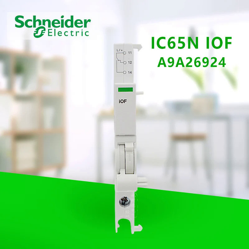 อุปกรณ์ตัดวงจรขนาดเล็ก IOF ตัวบ่งชี้สถานะติดต่อหนึ่งปกติเปิดหนึ่งปกติปิด A9A26924