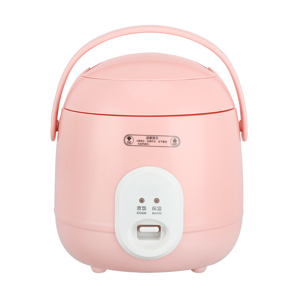 Exquisite Compact Pink Multi Functional Portable Electric Rice Cooker
