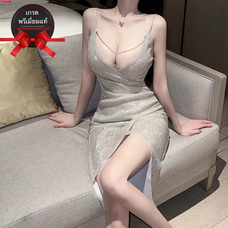 ชุดนอนไม่ได้นอน ชุดนอนเซ็กซี่ Sexy รุ่น D5442 มัลยา (if) เกรดพรีเมี่ยมแท้ Barbie Shop