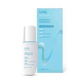 VERI Moist Aqualock Hydrogel 30 g. ไฮโดรเจล สำหรับผิวแห้ง แพ้ง่าย บูสต์ผิวชุ่มชื้น ผิวฉ่ำ