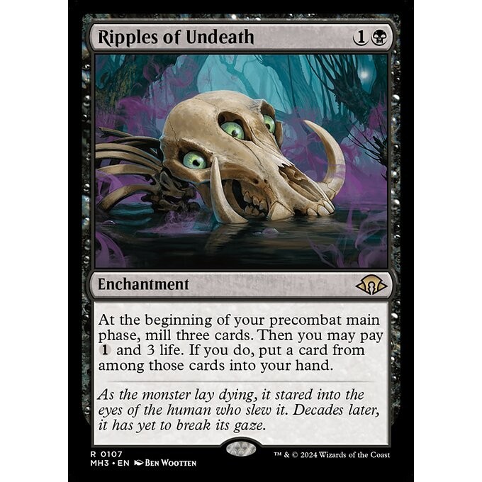 [Modern Horizons 3] – [MH3] – (R) -[Ripples of Undeath] –  [2024]