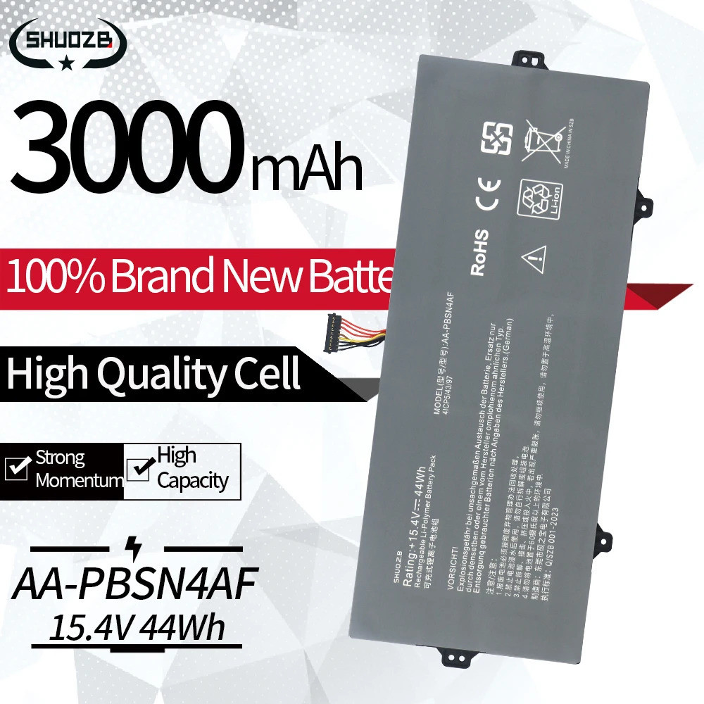 New AA-PBSN4AF Laptop Battery For Samsung NP930SBE-K03HK NT930SBE-K28A NP930SBE-K01HK NT930SBE-K38 N