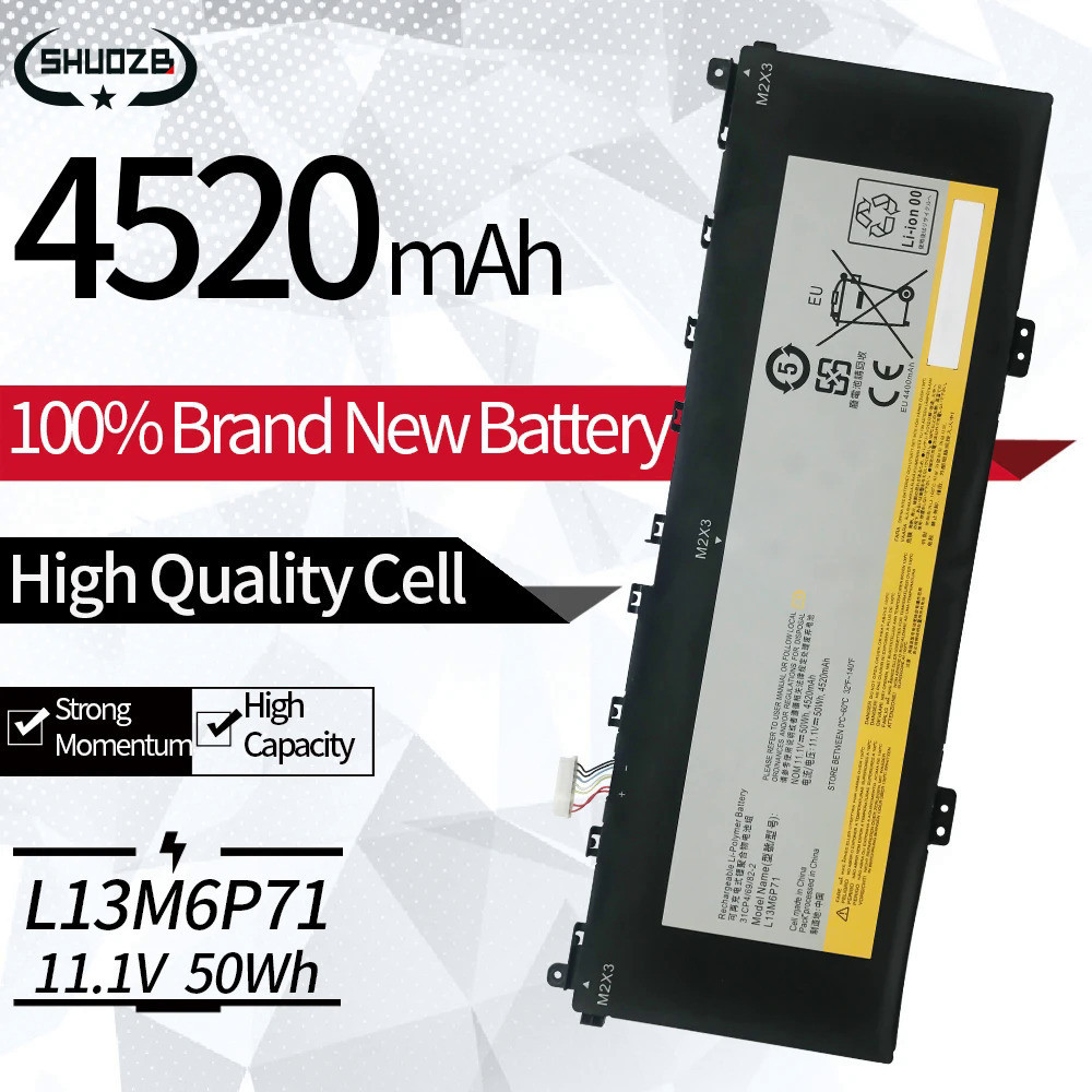 New L13M6P71 Laptop Battery For Lenovo IdeaPad Yoga 2 13 Series Tablet 31CP469/81-2 13-20344 13-80DN