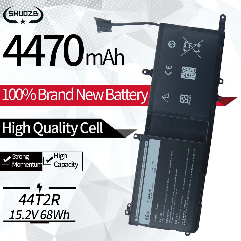 9NJM1 44T2R Laptop Battery For Dell Alienware 15 R3 R4 17 R4 R5 Series Notebook P31E P69F 0546FF HF2