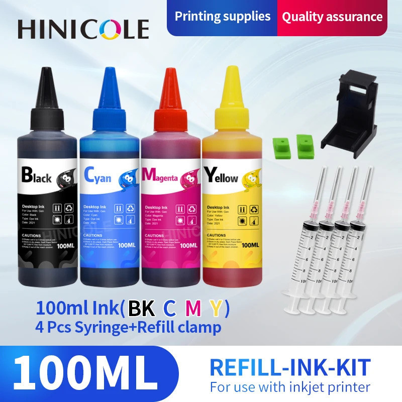 ใช้งานร่วมกับตลับหมึกรีฟิลสำหรับ HP 682 682XL 682XXL Deskjet Plus Ink Advantage 6075 6078 6475 6478เ