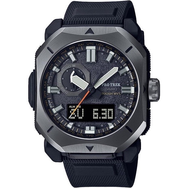 JDM WATCH ★  Casio Pro Trek PRW-6900Y-1JF นาฬิกาพลังงานแสงอาทิตย์ ตัวเรือนเรซิน/สแตนเลสสตีล สายยูรีเ