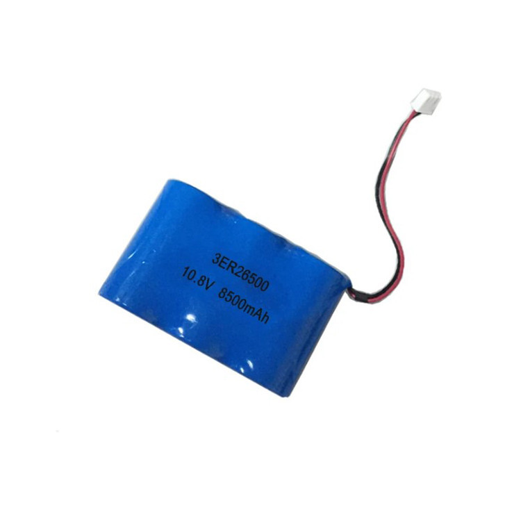 Lisocl2 batteries 10.8V 8500mAh ER26500 3S1P Lithium Primary Battery Pack