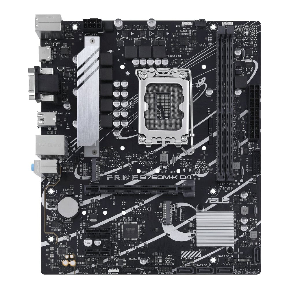 เมนบอร์ด ASUS PRIME B760M-K DDR4 สำหรับ.Socket LGA1700