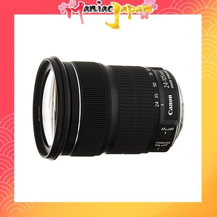 [ กล้องมือสองจากญี่ปุ่น ] เลนส์ซูมมาตรฐาน Canon EF24-105mm F3.5-.5.6 IS STM Full-frame EF24-105ISSTM