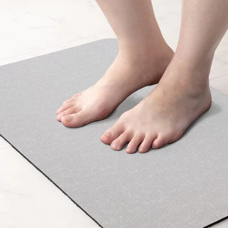 NITORI พรมเช็ดเท้า SOFT KAITEKI ขนาด 38x59 LGY