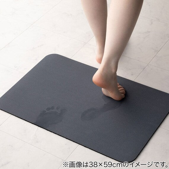 NITORI พรม SOFT & COMFORTABLE BATHMAT 47X80 GY