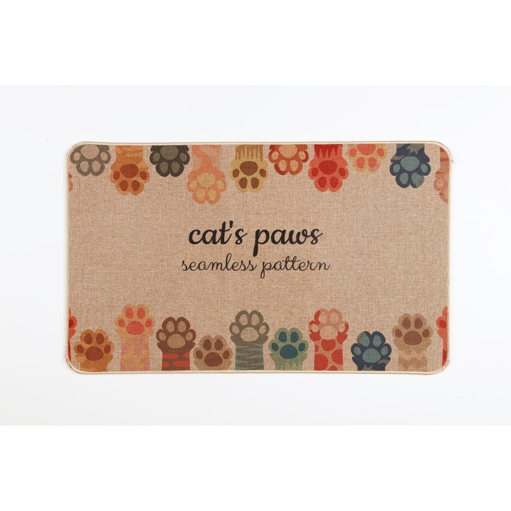 NITORI พรม DOOR MAT CATS PAWS