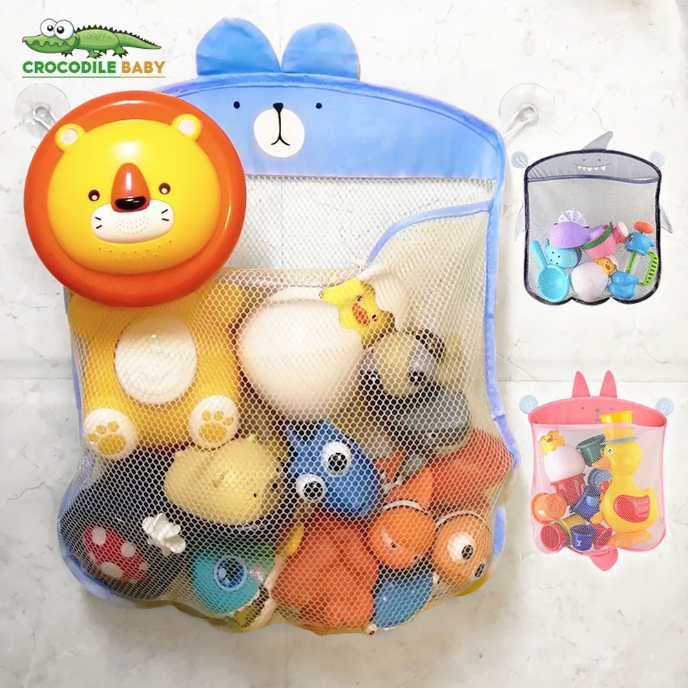 กระเป๋าตาข่ายเก็บของ แบบแขวน อเนกประสงค์ สําหรับห้องน้ํา ของเล่นเด็ก