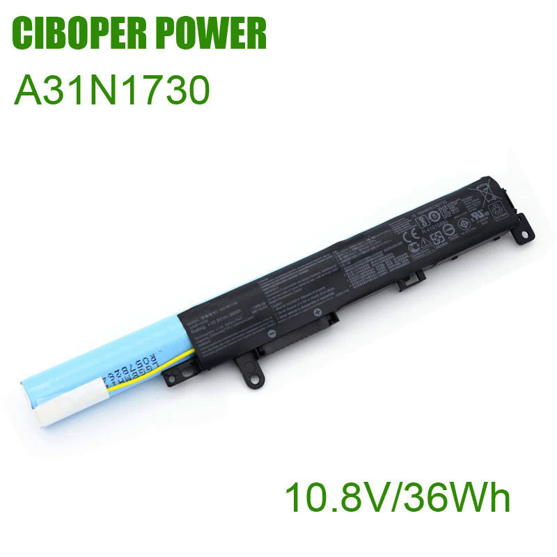 CP ใหม่ของแท้แบตเตอรี่แล็ปท็อป3INR19/66 A31N1730 10.8V 36Wh สำหรับ X560UD K560UD A560UD F560UD