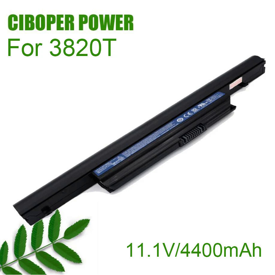 CP แบตเตอรี่แล็ปท็อป AS10B3E 11.1V/4400MAh สำหรับ Aspire 3820T 4820T 5553G 5625 5625G 5745G 5820 582