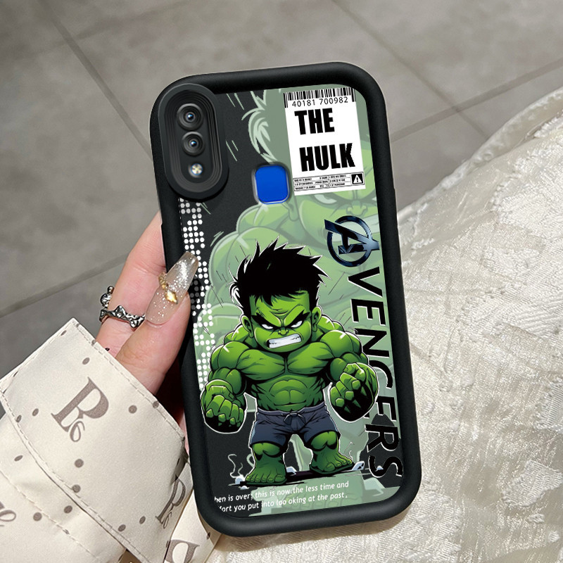 เคสสำหรับ VIVO Y95 Y93 Y93s Y91 Y91i เคสป้องกันลายฮักักและไอรอนแมนน่ารักดีไ
