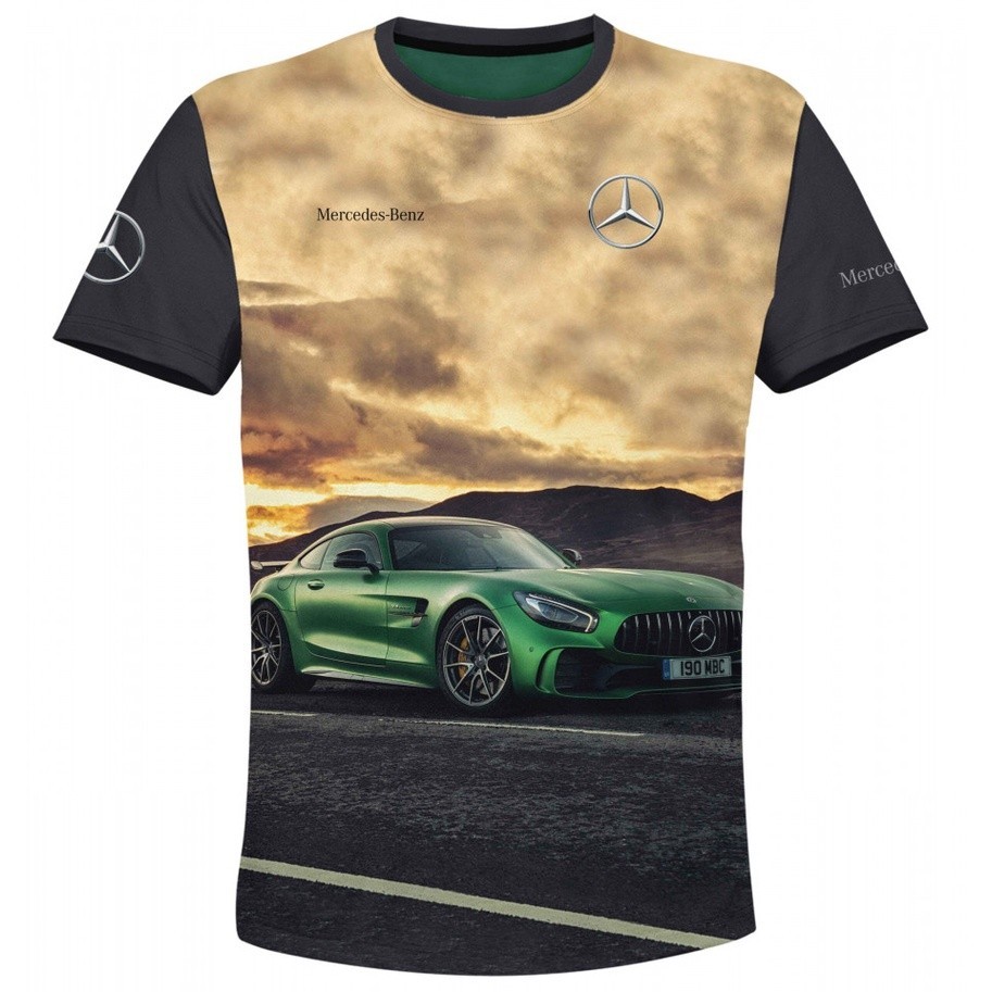 【COD】2023 NEW   Mercedes D016 3D T Shirt T SHIRT  (Contact online for free design of more styles: pa