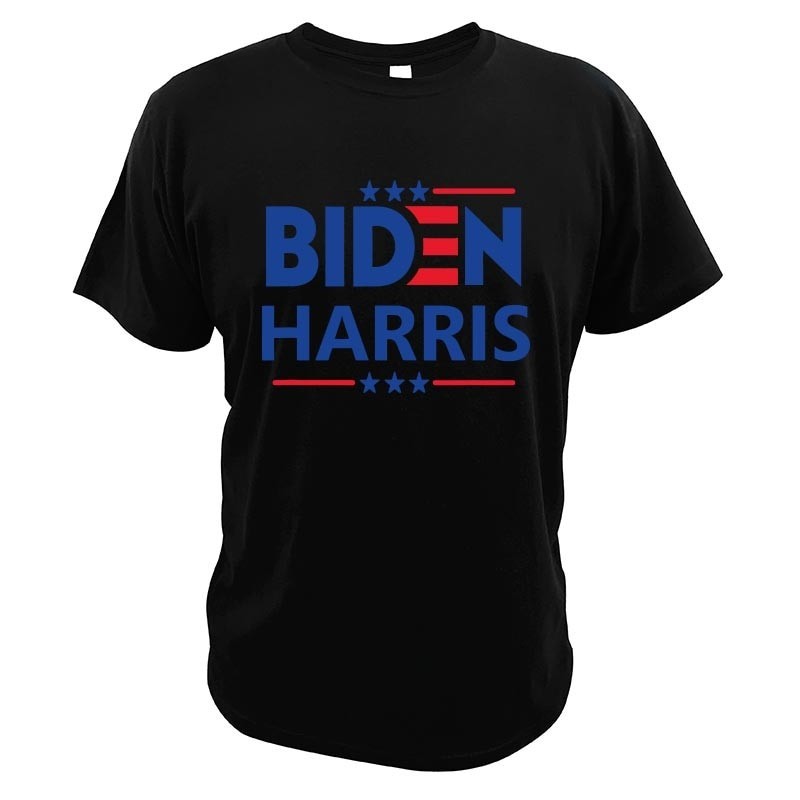 【COD】Joe Biden Kamala Harris T Shirt Vp President Vice Election Gift Democratic Presidential Novelty