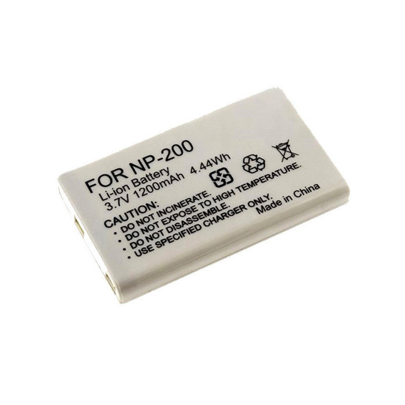 NP-200เหมาะสำหรับMINOLTA NP200 แบตเตอรี่กล้องดิจิตอล 3.7V 1200mAh 4.44Wh
