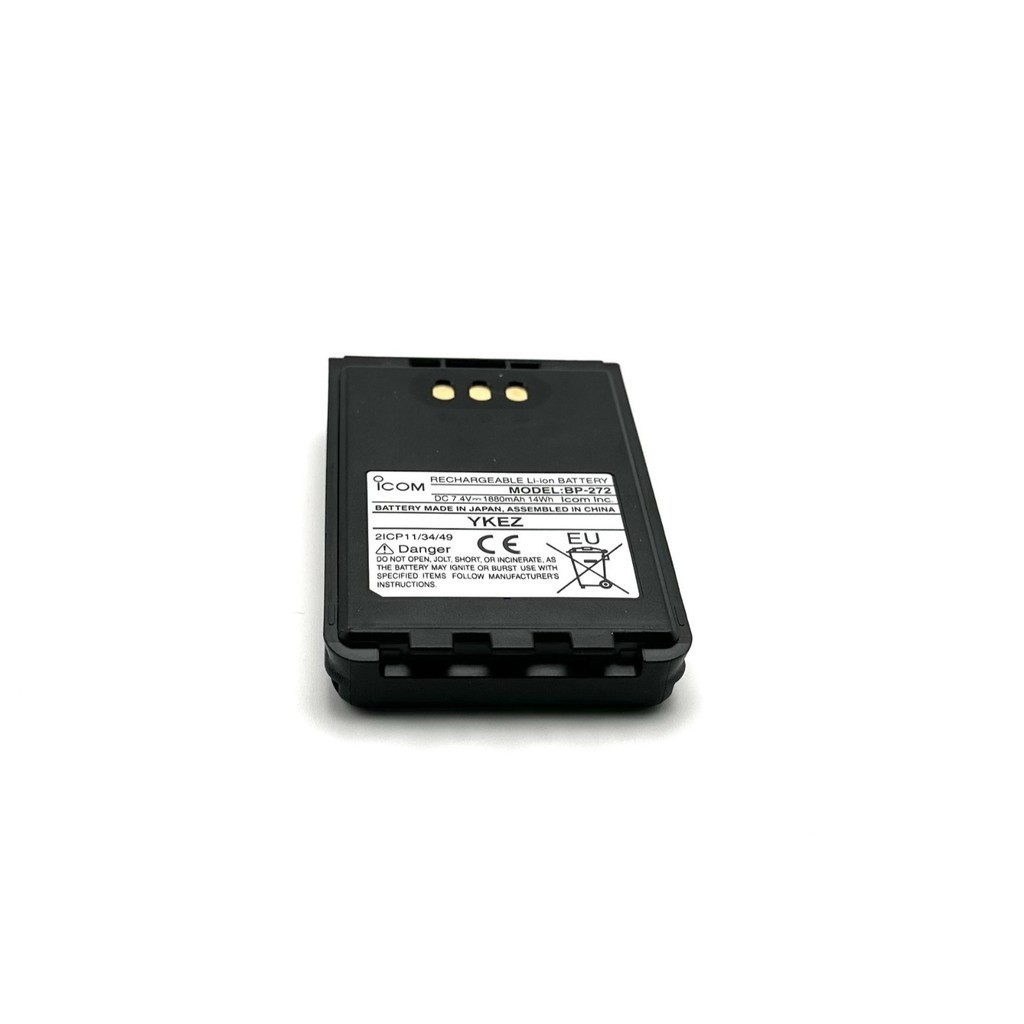แบตเตอรี่เครื่องส่งรับวิทยุของแท้ใหม่เอี่ยมBP-272ใช้บังคับICOMไอเคอร์ID-51/52/31E IC-705