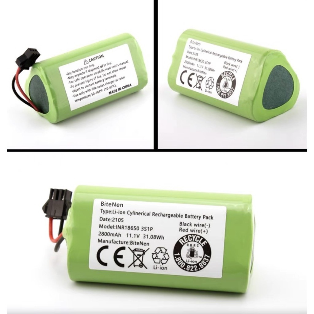 หุ่นยนต์กวาด Cobos ที่ใช้งานได้cen330/331/cr332/cr333 Bitenenแบตเตอรี่ลิเธียมสากล