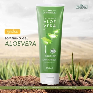 Plantnery Aloe Vera Soothing Gel 280 ml เจลว่านหางจระเข้ อโล เวล่า ซูทติ้งเจล สกัดจากว่านหางจระเข้