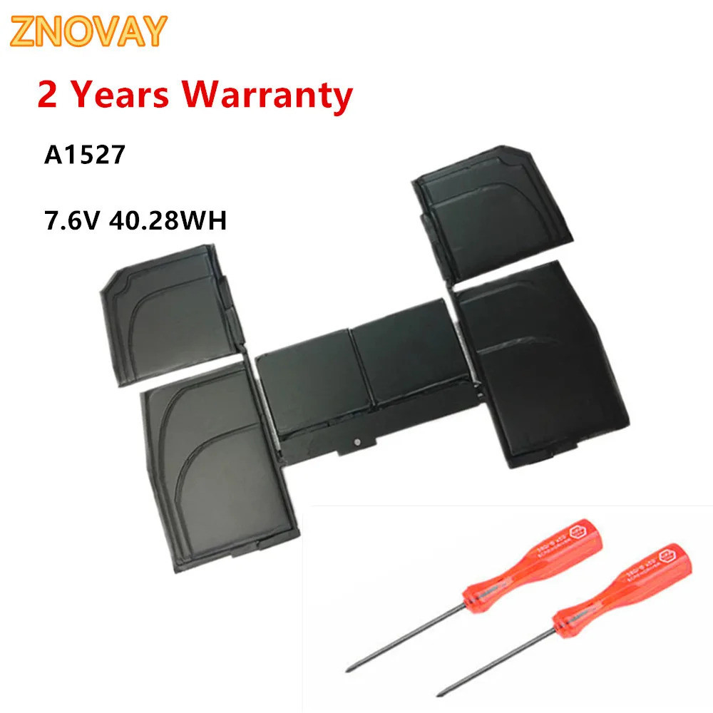 ZNOVAY แบตเตอรี่แล็ปท็อป A1527สำหรับ Apple Macbook Retina 12นิ้ว A1534 MMGL2 MF855 MJY32 7.6V 40.28W