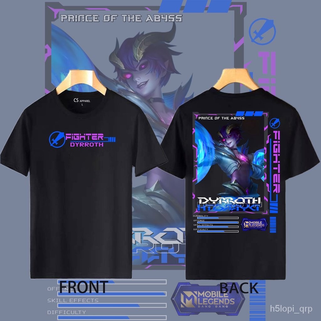 【High quality】CS Apparel ML Heros T Shirt  Affordable Regular T-shirt for Men  New Design T shirt  F