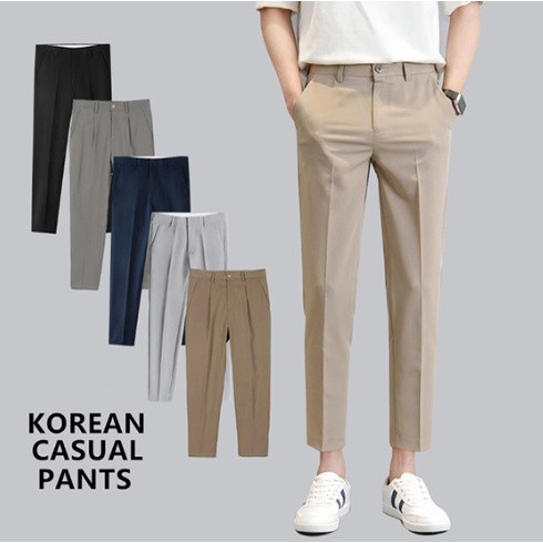 【COD】Classic Men S Casual Suit Pants 8 Colors Sizes 28 36 Must Have For Fashionable And Relaxed Styl