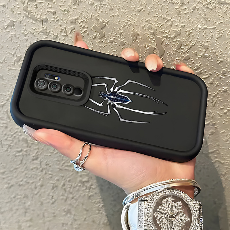 เคสสำหรับ Xiaomi Redmi 9 Redmi 9 Prime POCO M2 เคสครแมงมุมค้างคาวป้องกันการตก