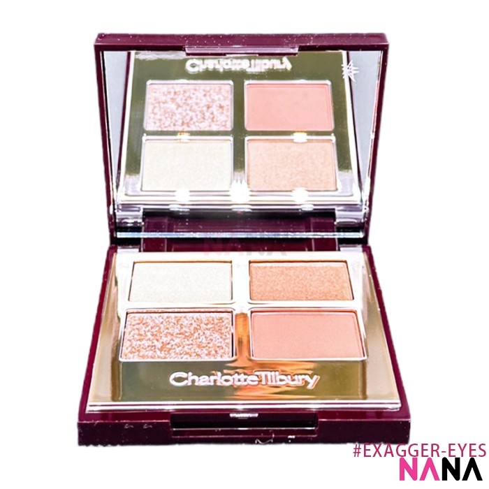 Charlotte Tilbury Bigger Brighter Eyes Eyeshadow Palette #EXAGGER-EYES 5.2g พาเลทอายแชโดว์ 4 สี #EXA