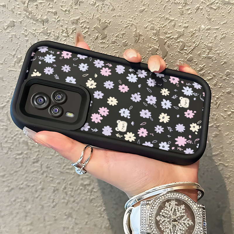 เคสสำหรับ VIVO Y51 2020 Y51A 2020 Y31 2020 Y53s Y33 เคสครอบดอกไม้สวยงามป้องกันการตก