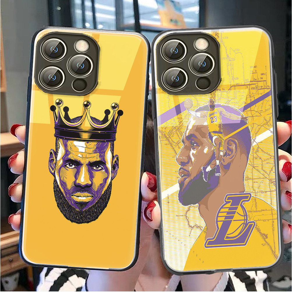 LBJ James เปลือกแก้ว สำหรับ VIVO Y95 Y93 Y91 Y76 Y75 Y73 Y53 Y33 Y20 Y19 Y17 Y15 Y11 V23 V20 V19 V15