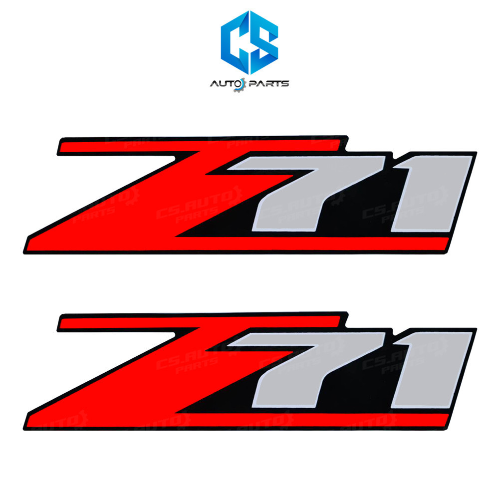 สติ๊กเกอร์ Z71 - CHEVROLET NEW COLORADO ปี12-19 (ติดข้างท้ายกระบะ)