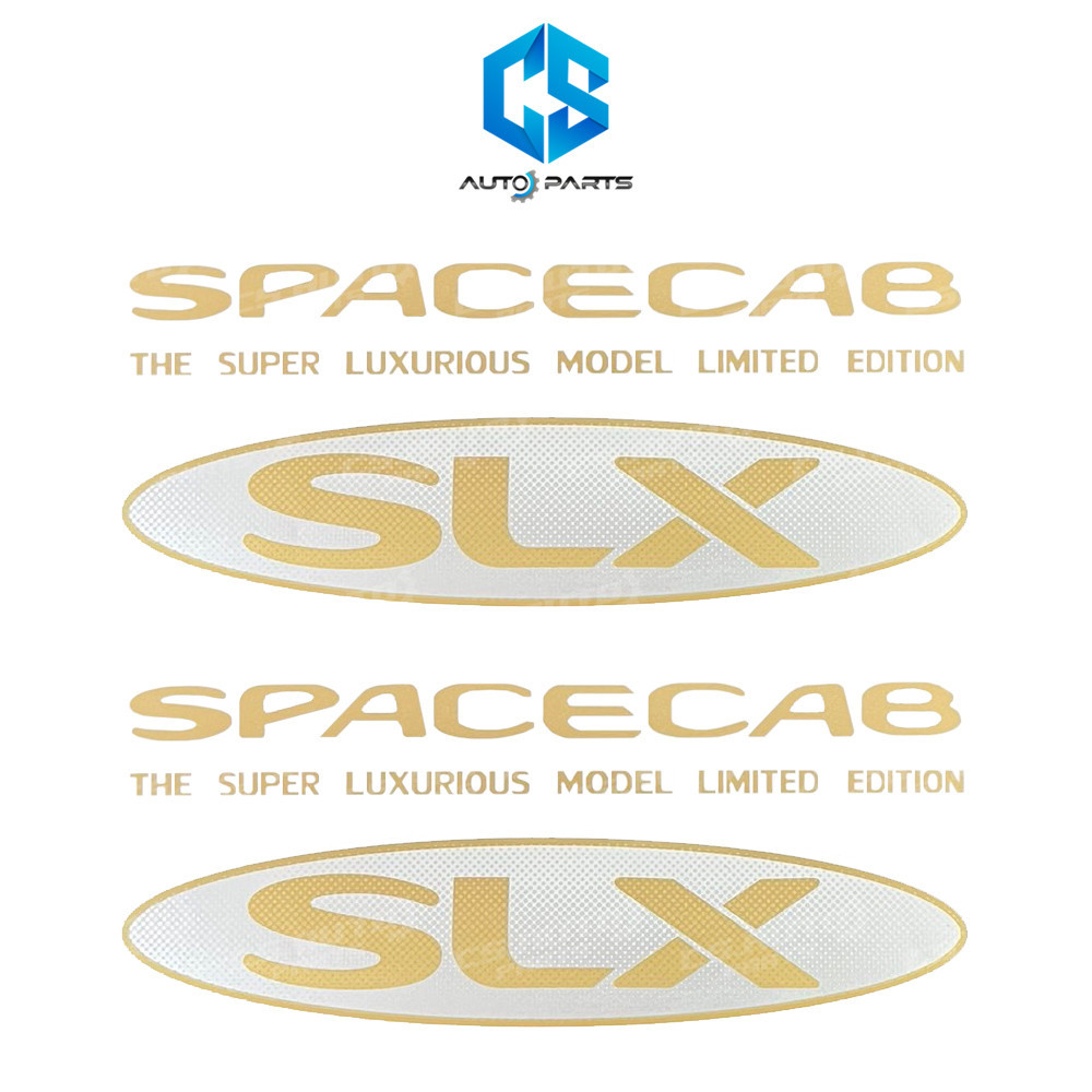 สติ๊กเกอร์ SPACECAB SLX - ISUZU TFR (ติดกระจกแคป)