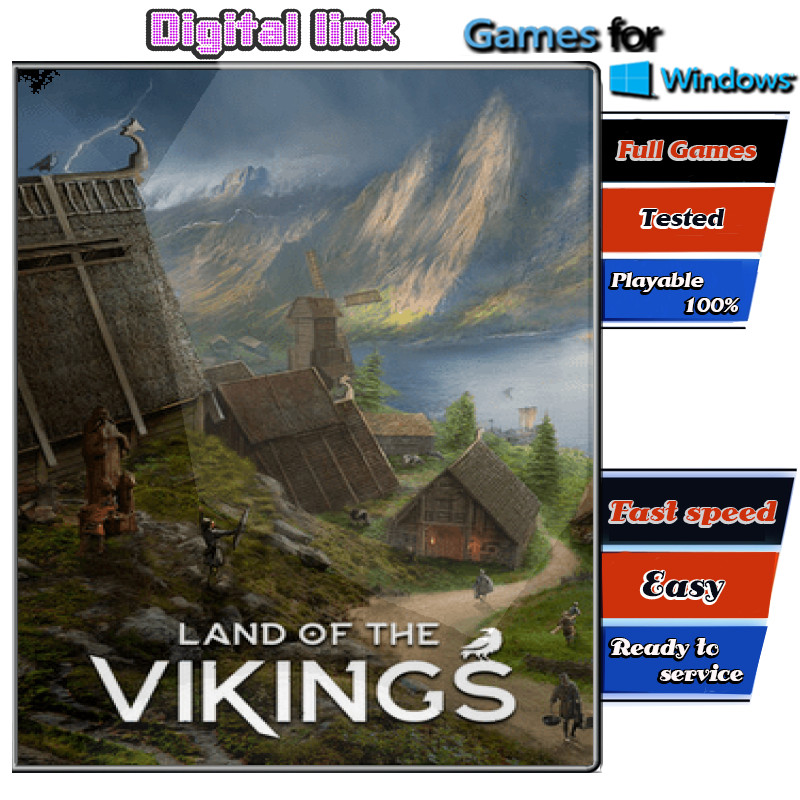 Land of the Vikings เกม PC Game คอมพิวเตอร์ USB เสียบเล่นได้เลย